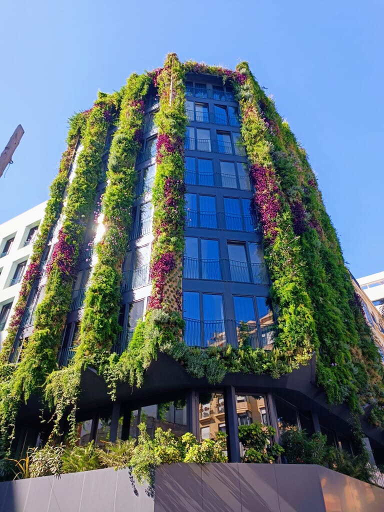 Axa Co-living Green Walls
